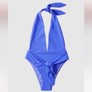 NWT Unlined Deep V One Piece from La Senza - Size Medium